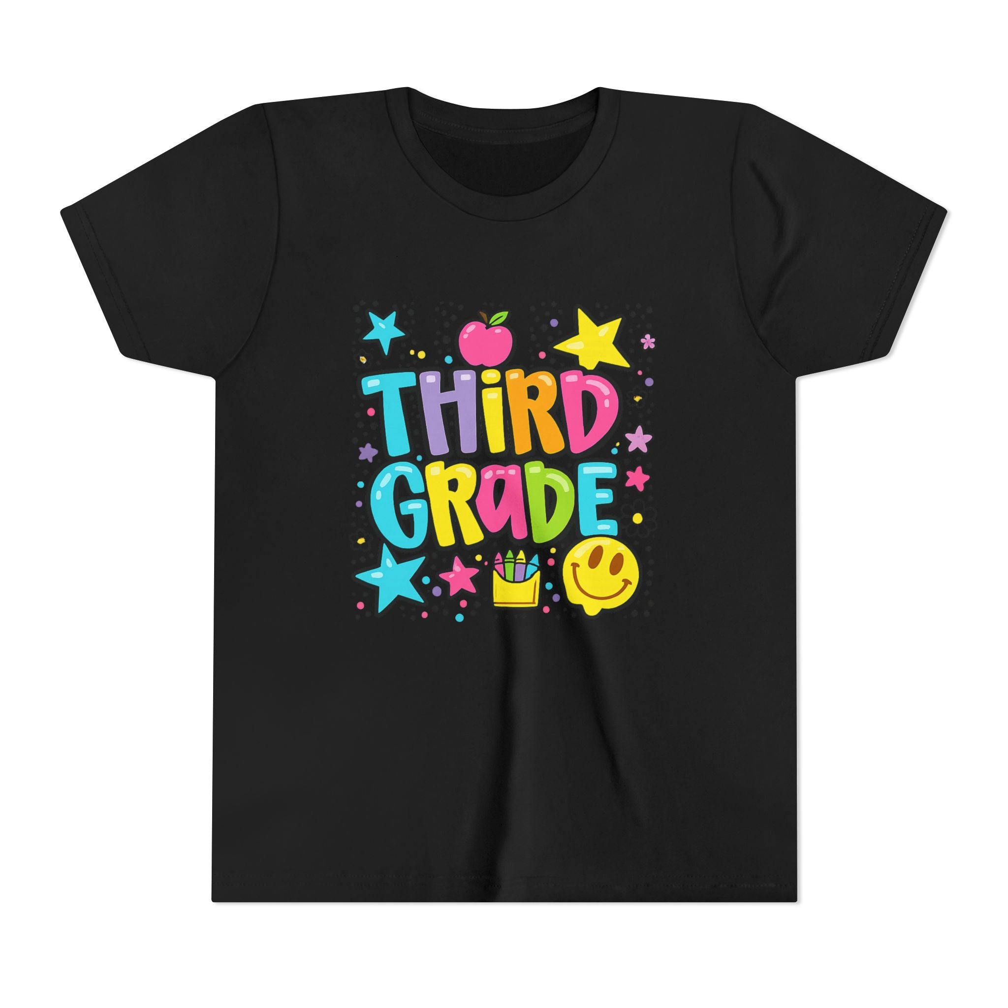 Youth 3rd Grade Doodle Dot Grade Level Tee