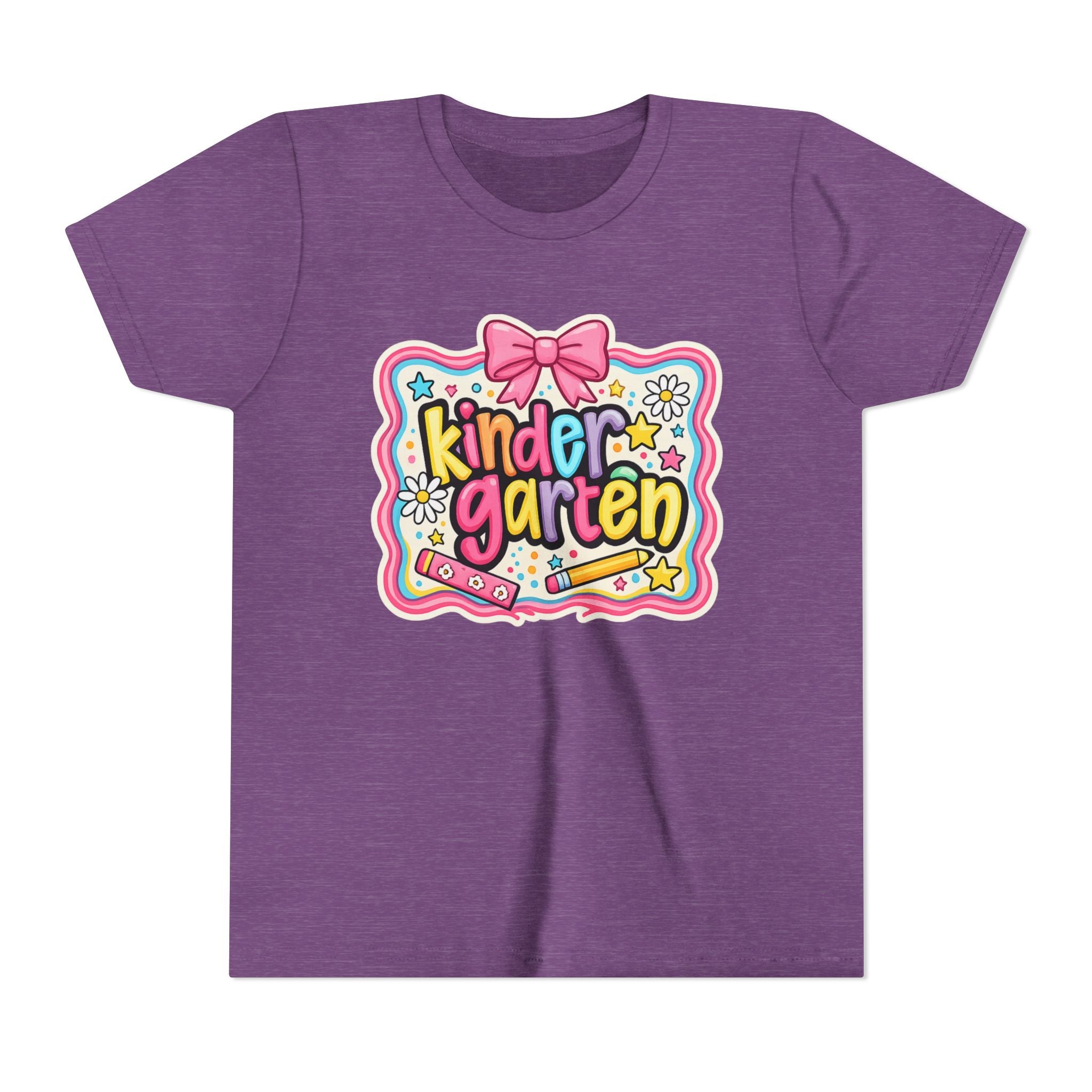 Kindergarten Cute Bow Kids Tee