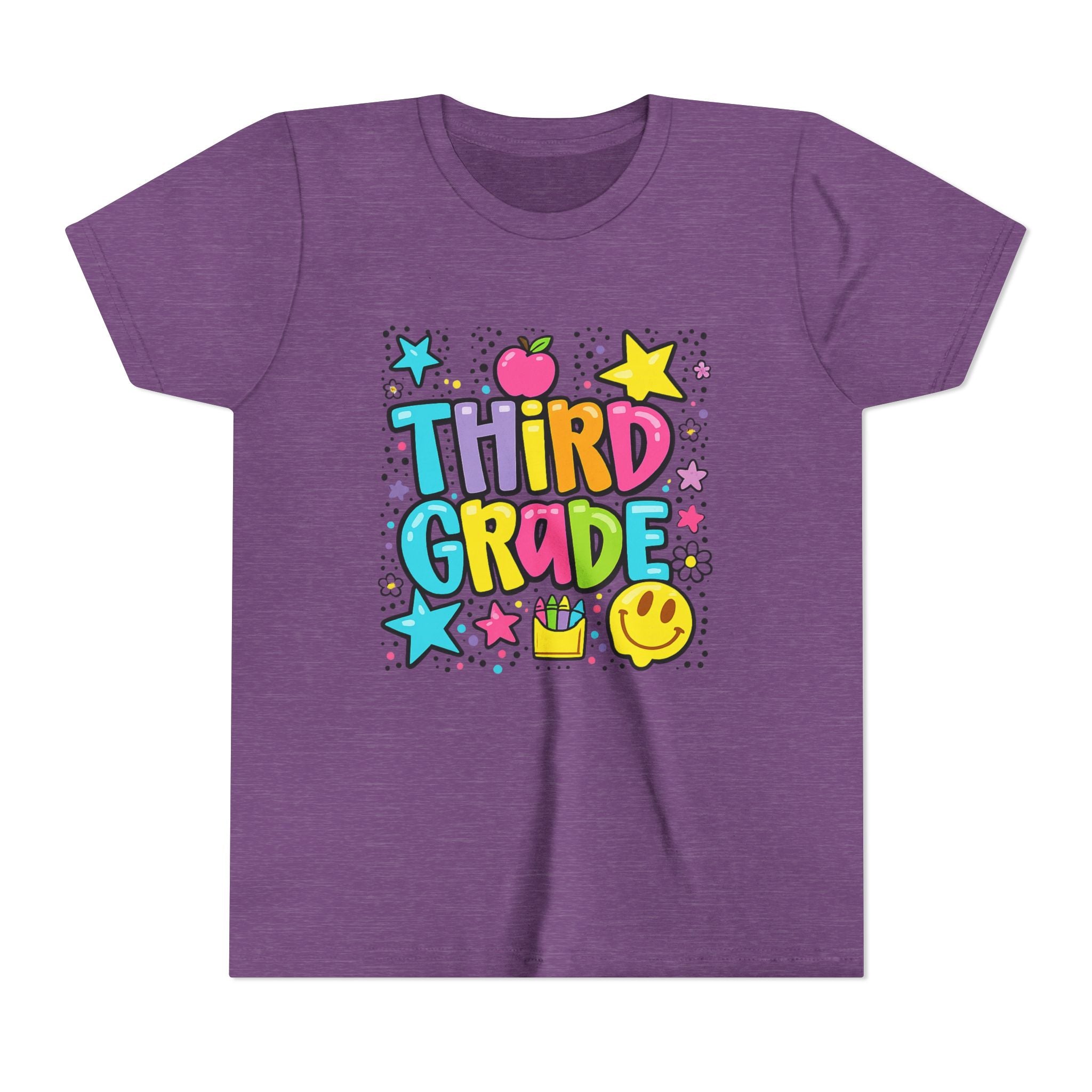 Youth 3rd Grade Doodle Dot Grade Level Tee