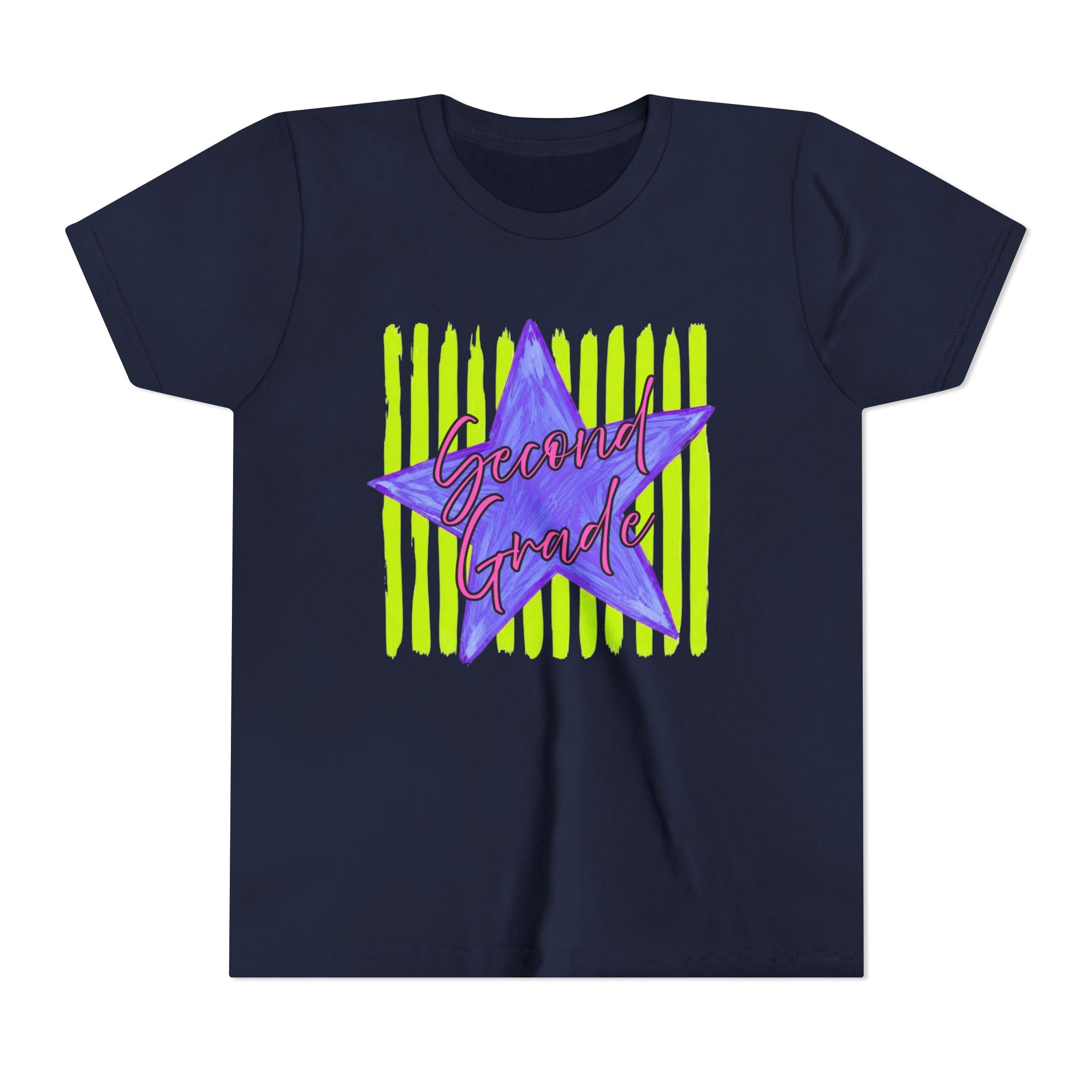 Second Grade Star Youth Tee — Back to School Kids' Shirt