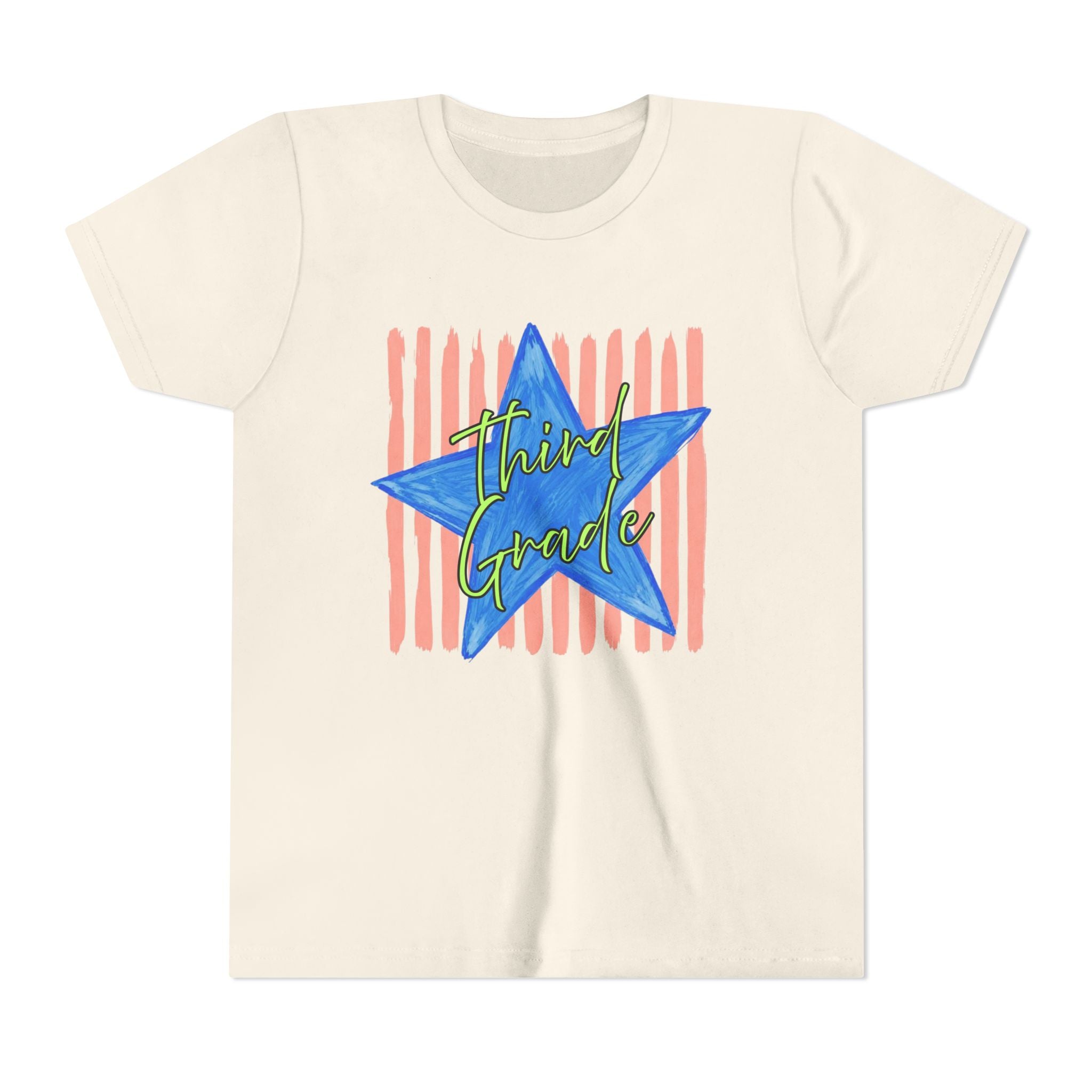 Third Grade Star Youth Tee — Back to School Kids' Shirt
