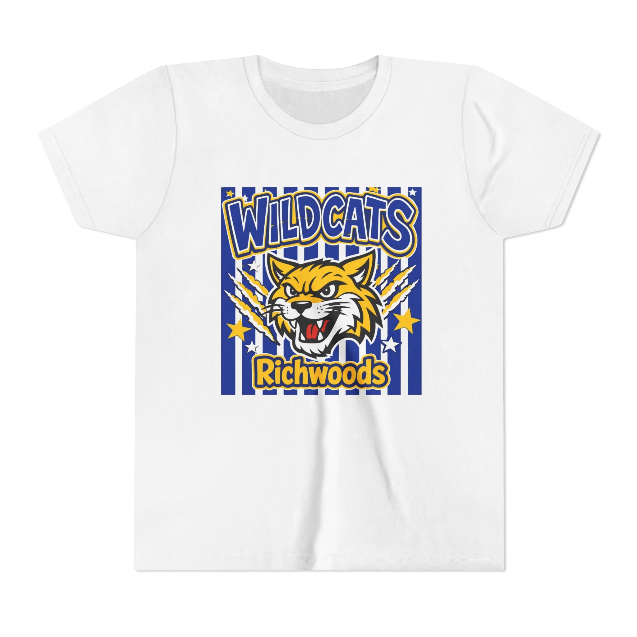 Wildcats Richwoods Youth Tee — School Mascot Kids T-Shirt