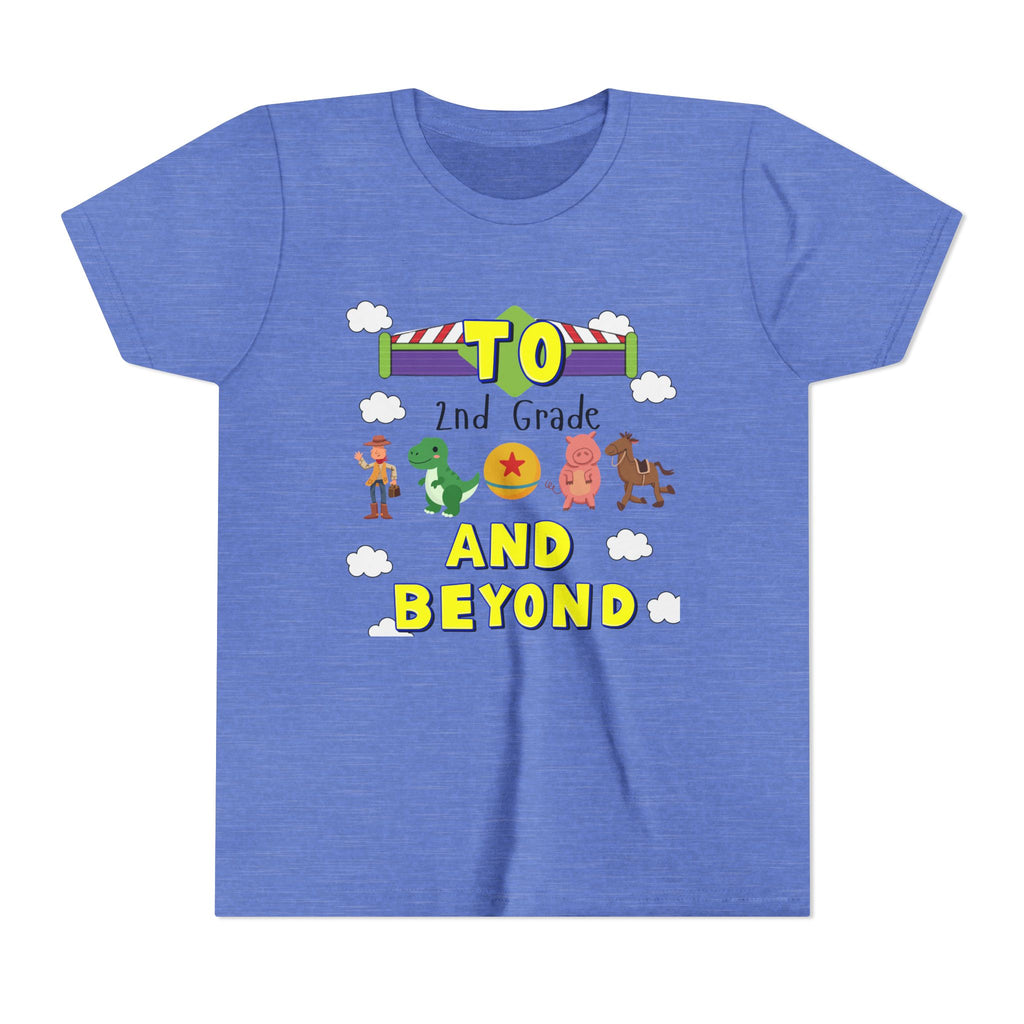 Second Grade and Beyond Youth Tee – Back to School Kid’s Shirt