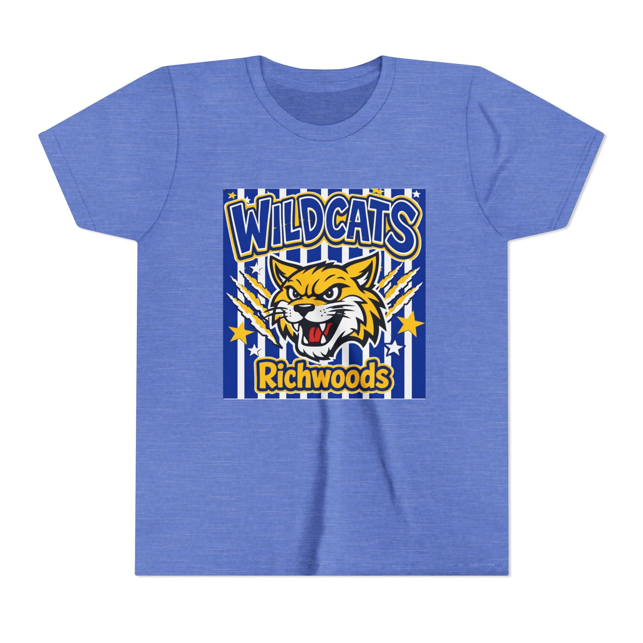 Wildcats Richwoods Youth Tee — School Mascot Kids T-Shirt