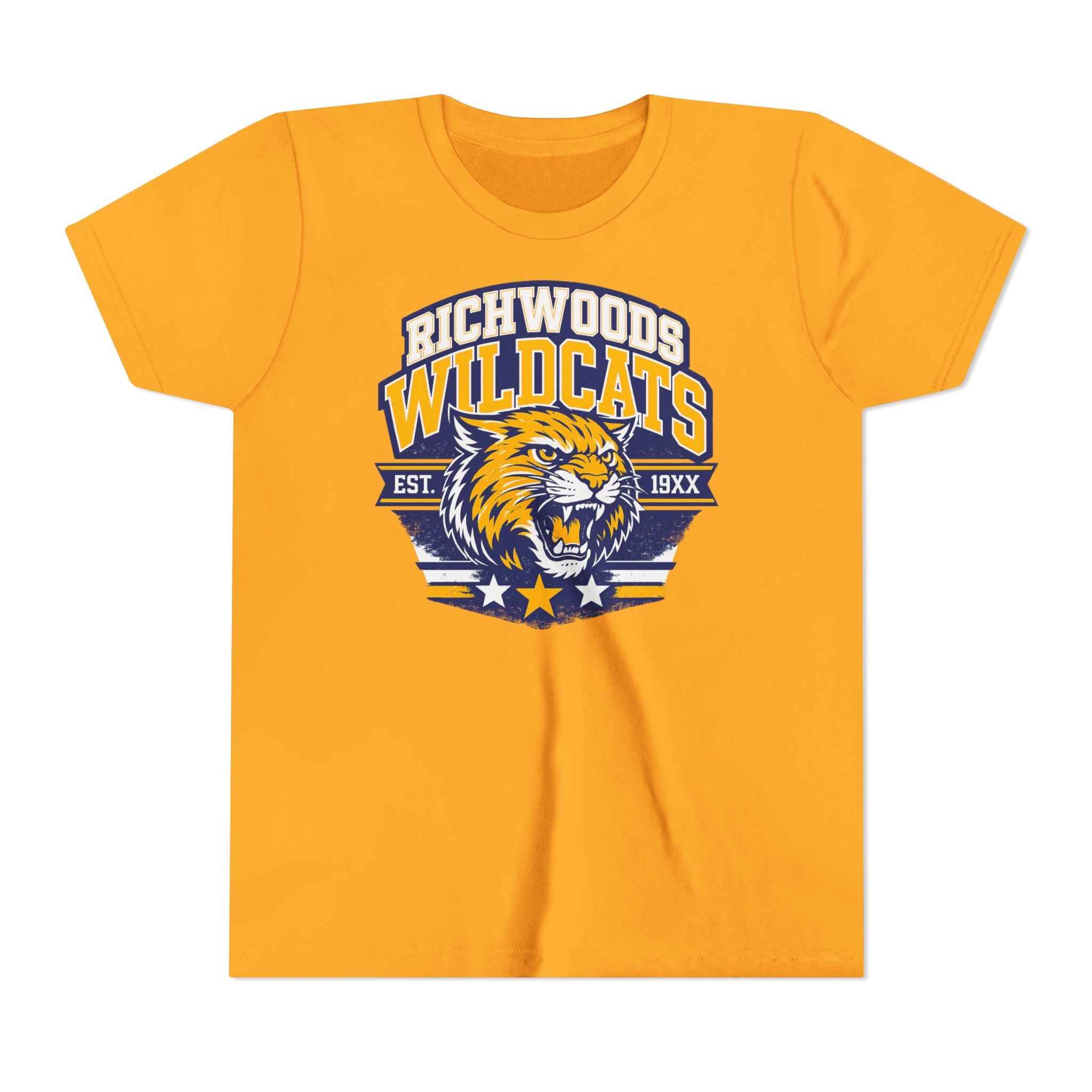 Youth Wildcat Vintage Athletic Short Sleeve Tee