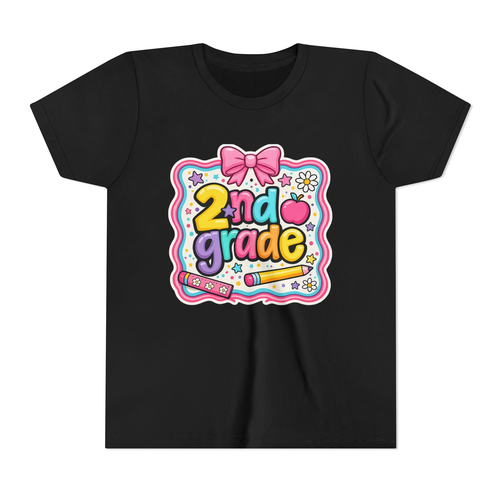 2nd Grade Cute Bow Kid's Tee