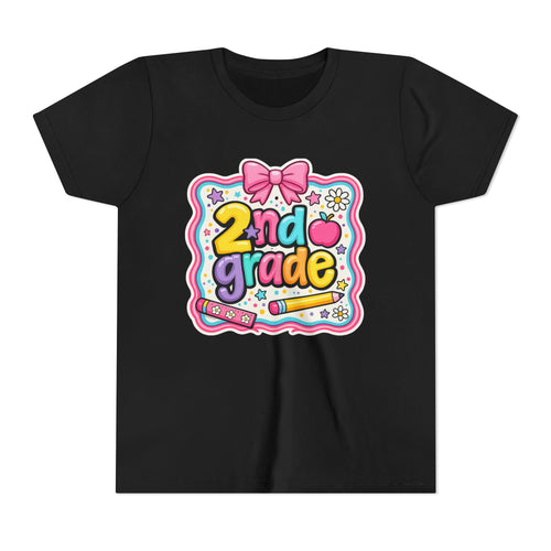 2nd Grade Cute Bow Kid's Tee