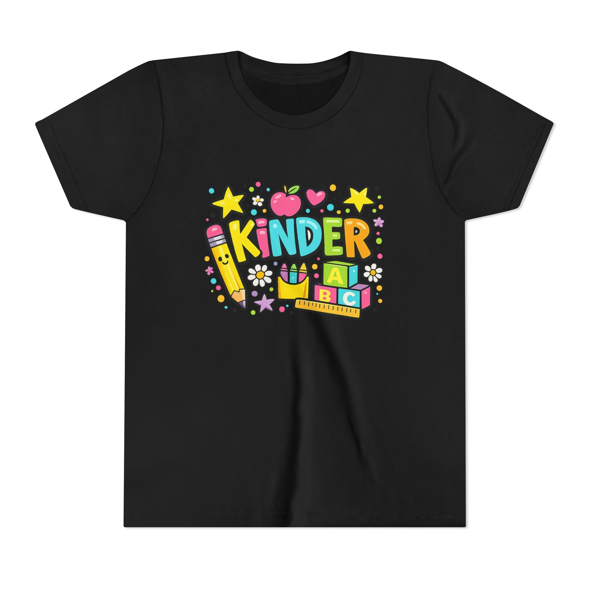 Youth Kindergarten Doodle Dot Grade Level Tee